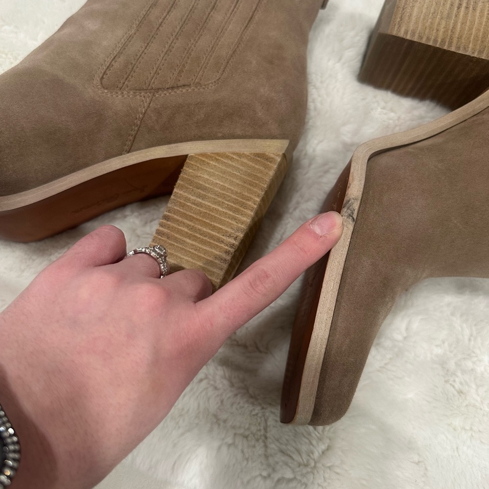 Sam Edelman Emalia Block Heel Booties Size 10 - Picture 10 of 10